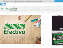 Tablet Screenshot of formacreativapublicidad.com